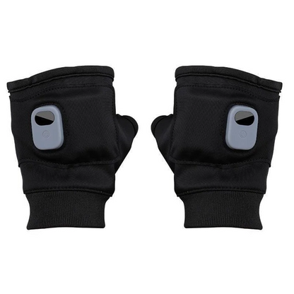 Heated Fingerless Gloves, USB Rechargeable Design