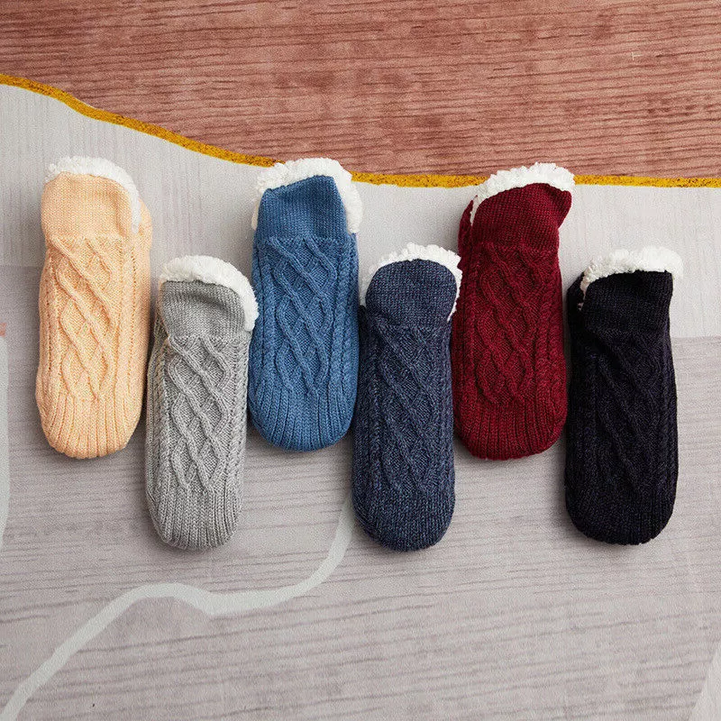 Non-slip Thermal Socks for Indoor Use