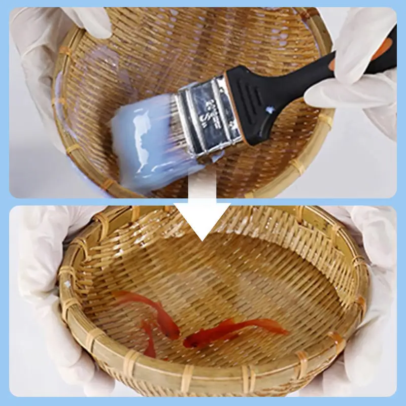 Transparent Waterproof Adhesive Coating for Exterior Walls and Bathroom Floor Cracks