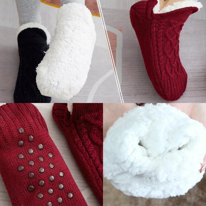 Non-slip Thermal Socks for Indoor Use