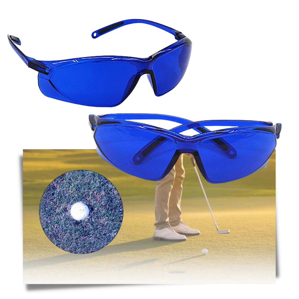 Golf Ball Finding Glasses for Easy Retrieval