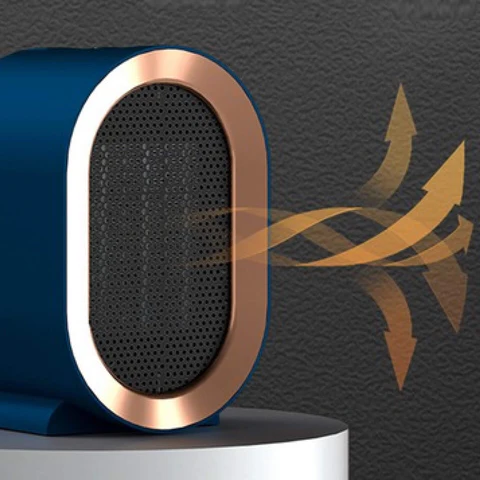 Small Portable Electric Heater, Energy Efficient Space Heater for Room
