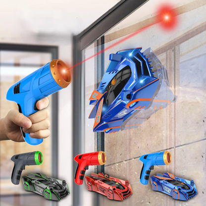 Laser RC Car with Gravity-Defying Technology