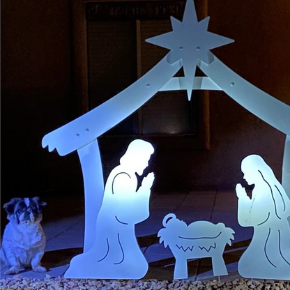 Outdoor Christmas Nativity Set for Holy Night Display
