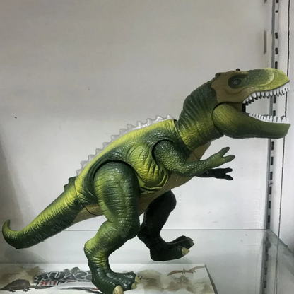 Remote Control T-Rex Dinosaur Toy, LED Light Up, Walking and Roaring Features
