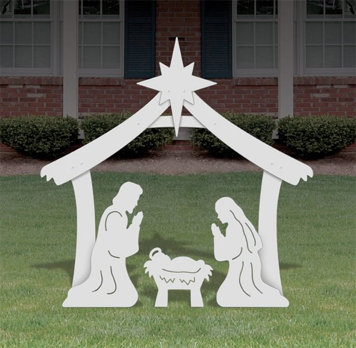 Outdoor Christmas Nativity Set for Holy Night Display