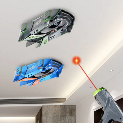Laser RC Car with Gravity-Defying Technology