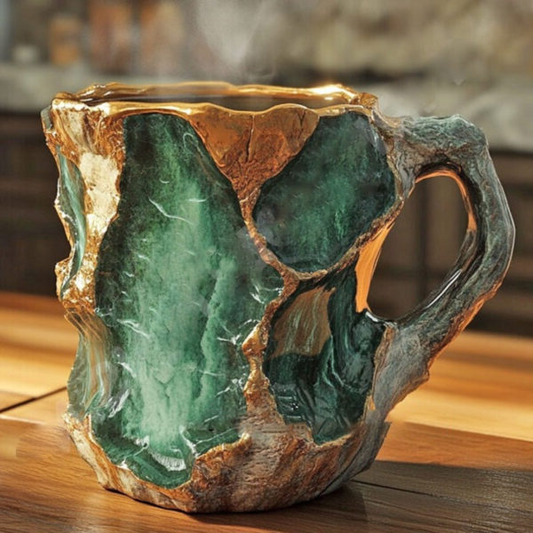 Mineral Crystal Coffee Mugs, Unique Design and Durable Material