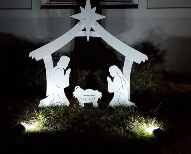 Outdoor Christmas Nativity Set for Holy Night Display