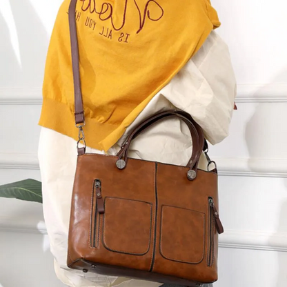 Leather Bag, Elegant Design