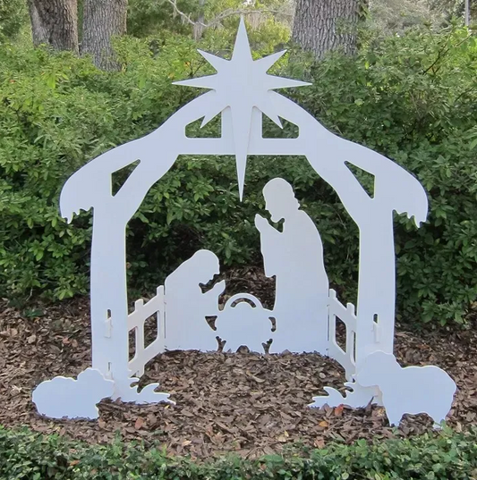 Outdoor Christmas Nativity Set for Holy Night Display