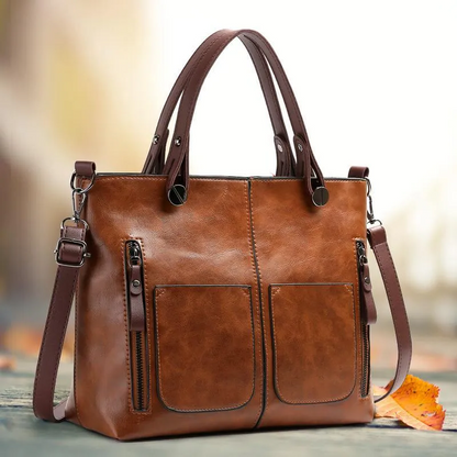 Leather Bag, Elegant Design