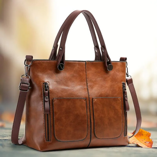 Leather Bag, Elegant Design