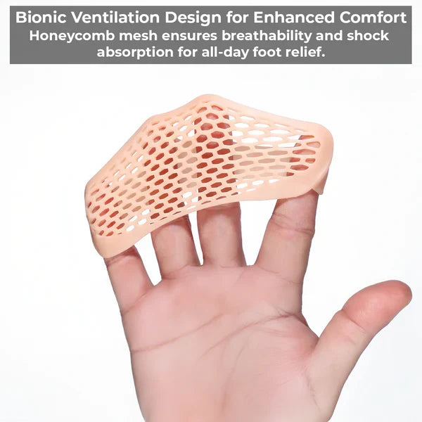 Breathable Gel Metatarsal Pads for Foot Comfort and Support