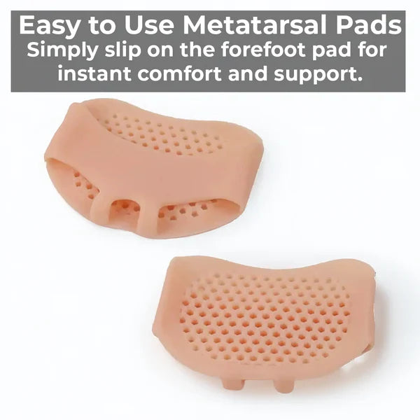 Breathable Gel Metatarsal Pads for Foot Comfort and Support