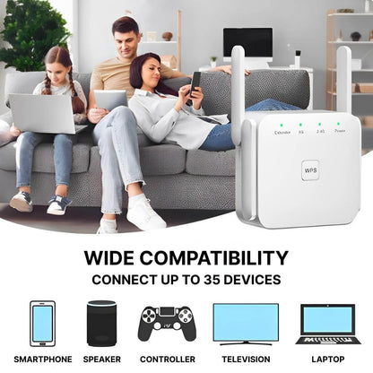 Long-Range WiFi Repeater for Enhanced Signal Strength