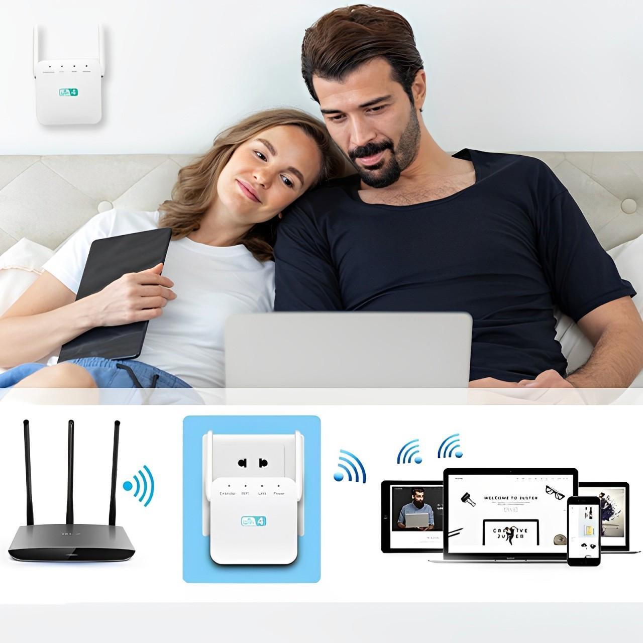 Long-Range WiFi Repeater for Enhanced Signal Strength