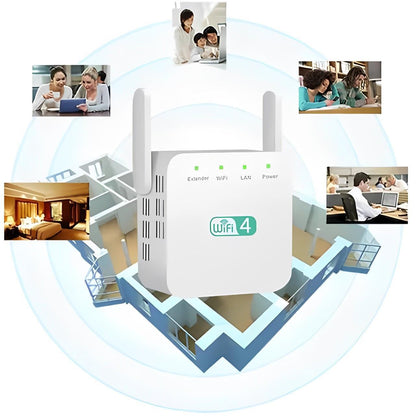 Long-Range WiFi Repeater for Enhanced Signal Strength