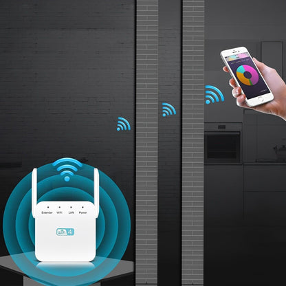 Long-Range WiFi Repeater for Enhanced Signal Strength