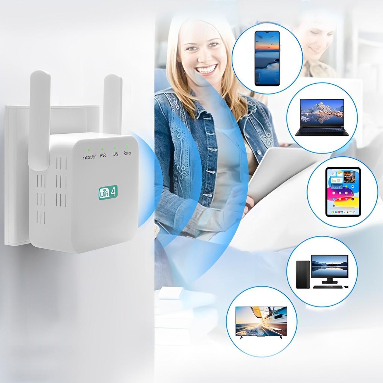 Long-Range WiFi Repeater for Enhanced Signal Strength
