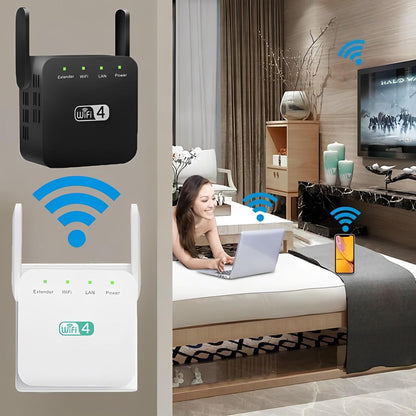 Long-Range WiFi Repeater for Enhanced Signal Strength