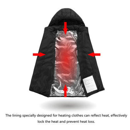 Heated Jacket for Unisex, Warm and Comfortable Outerwear