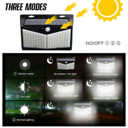 Solar Outdoor Light, Energy Efficient and Weather Resistant