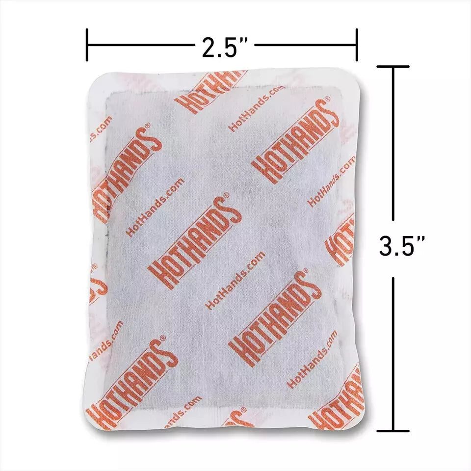 Extra Large Hand and Body Warmer, 18 Hour Duration, 40 Pack Case