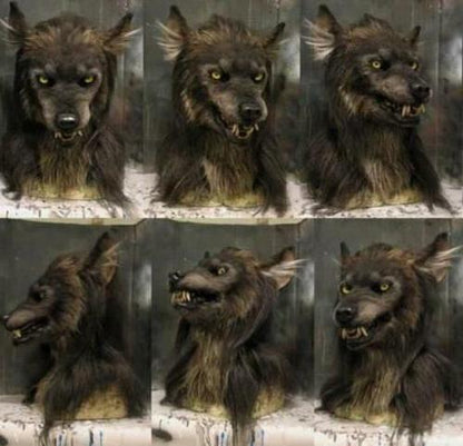 Scary Wolf Mask for Halloween Costume and Masquerade Party