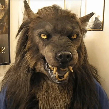 Scary Wolf Mask for Halloween Costume and Masquerade Party