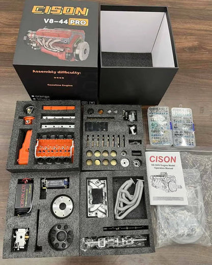 Gasoline OHV V8 Small-block Engine Model Kits, 50% Off Last Day Promotion