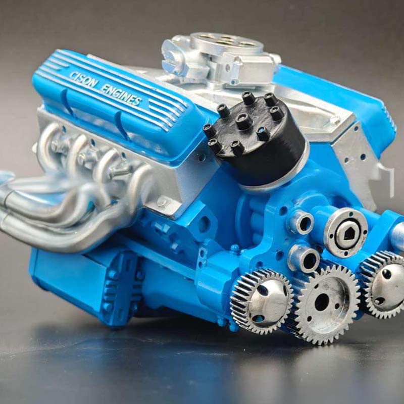 Gasoline OHV V8 Small-block Engine Model Kits, 50% Off Last Day Promotion