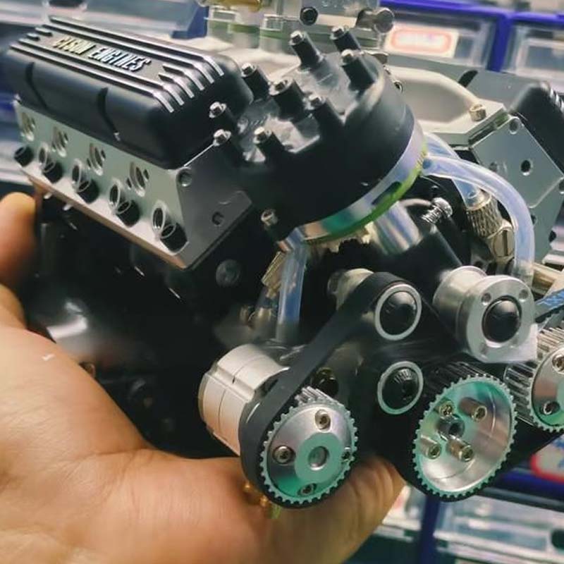 Gasoline OHV V8 Small-block Engine Model Kits, 50% Off Last Day Promotion