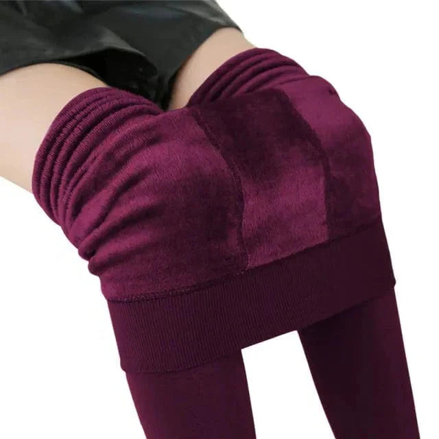 Fleece Lined Leggings for Women, Warm and Comfortable