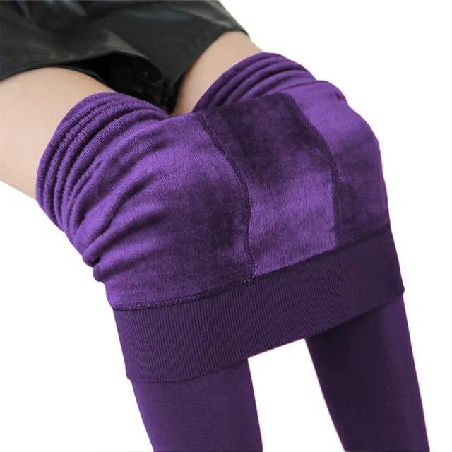 Fleece Lined Leggings for Women, Warm and Comfortable